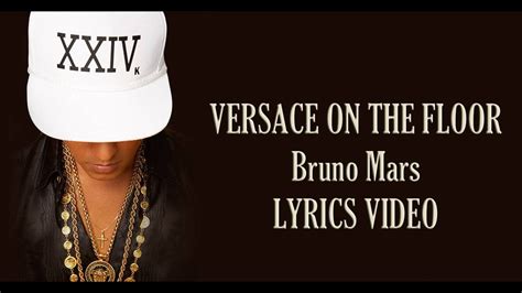 bruno mars live versace|versace bruno mars lyrics.